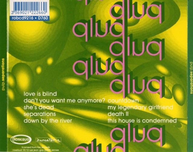 Album Back Cover