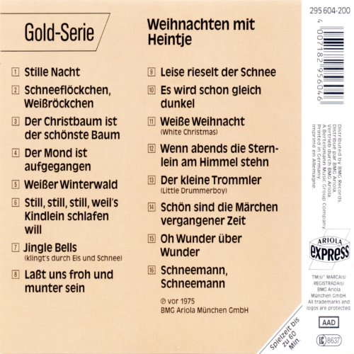 Album Back Cover