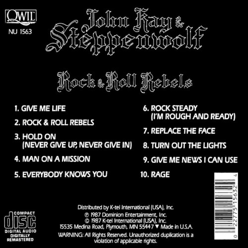 Album Back Cover