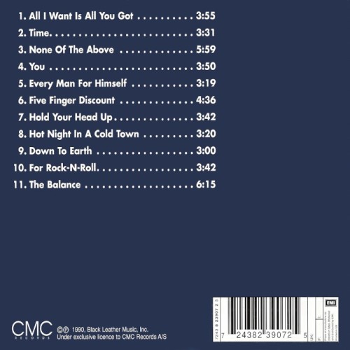 Album Back Cover