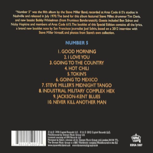 Album Back Cover