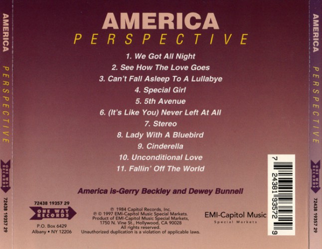 Album Back Cover