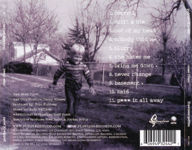 Album Back Cover