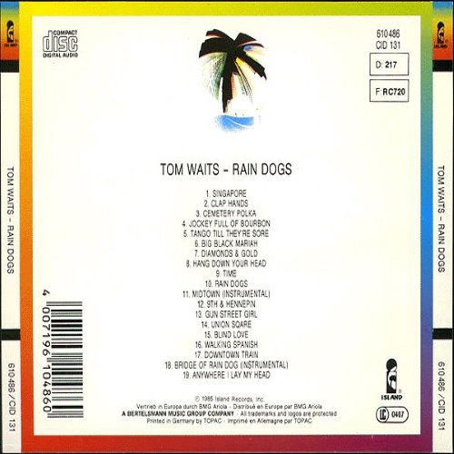 Album Back Cover