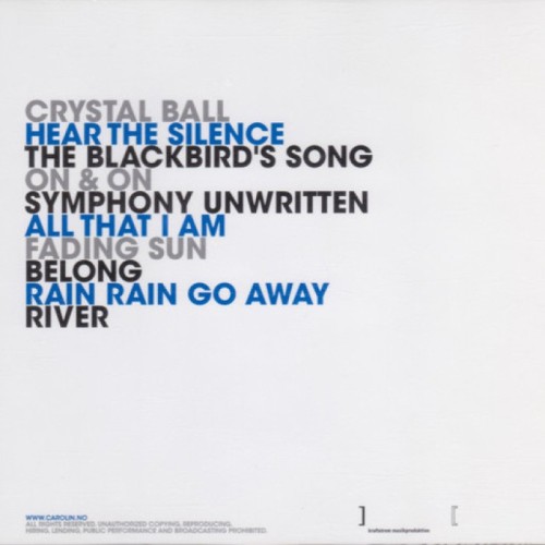 Album Back Cover