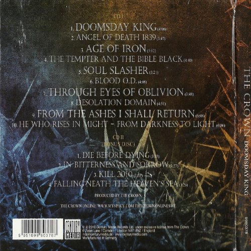 Album Back Cover