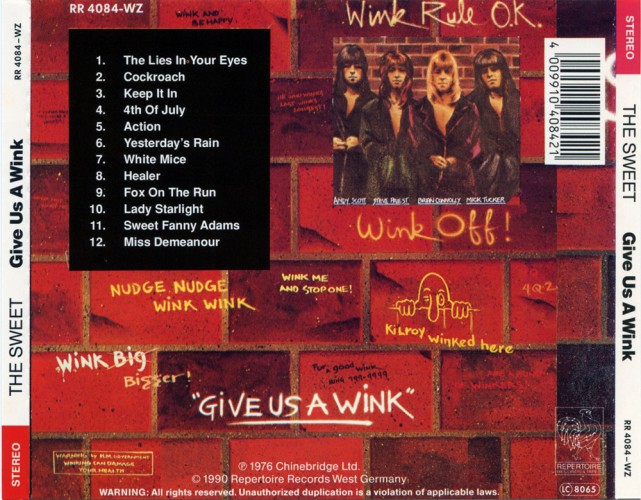 Album Back Cover