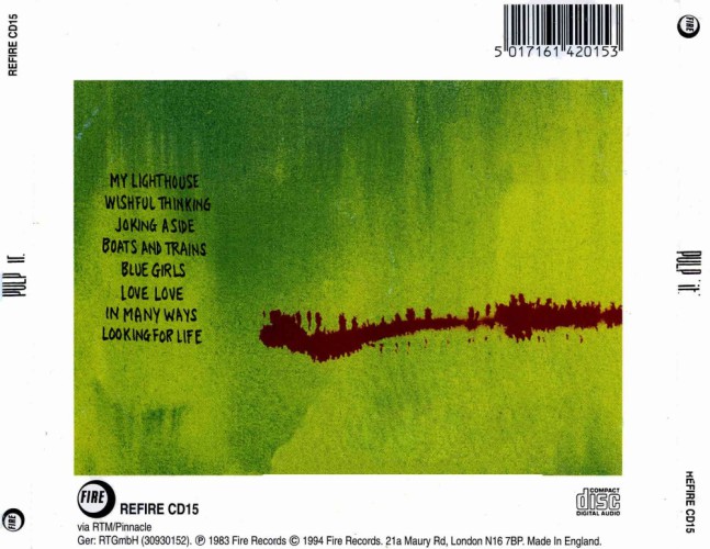 Album Back Cover