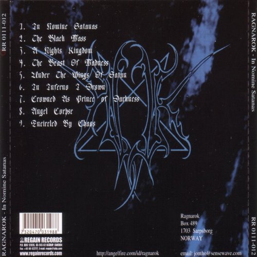 Album Back Cover