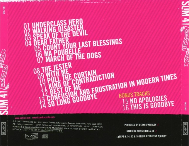 Album Back Cover