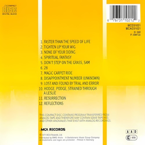 Album Back Cover