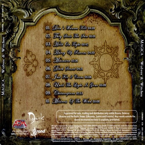 Album Back Cover