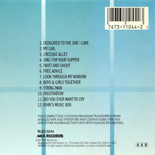 Album Back Cover