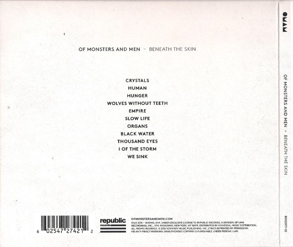 Album Back Cover
