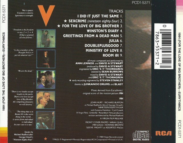 Album Back Cover