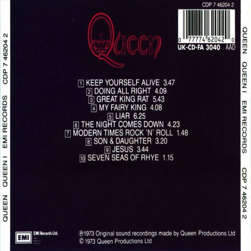 Album Back Cover