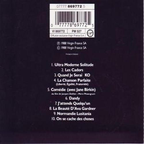 Album Back Cover
