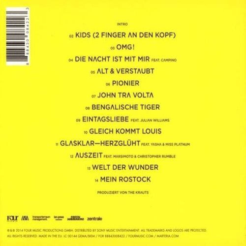 Album Back Cover