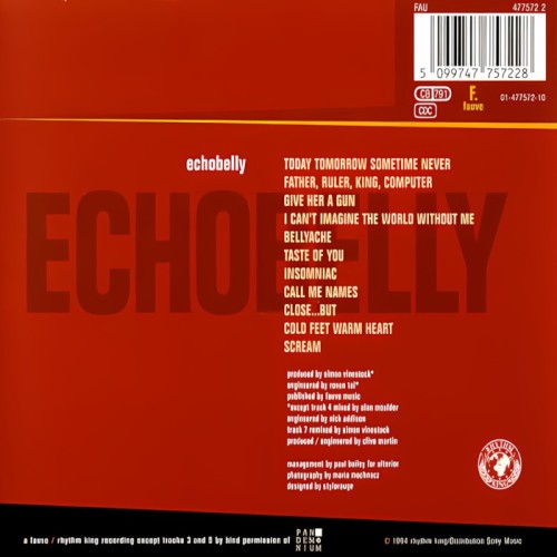 Album Back Cover