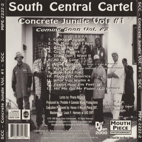 Album Back Cover