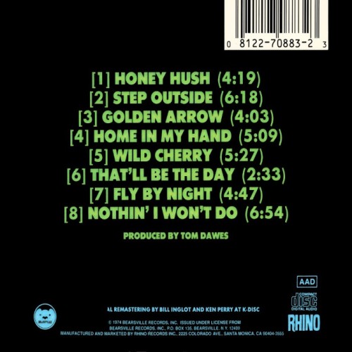 Album Back Cover