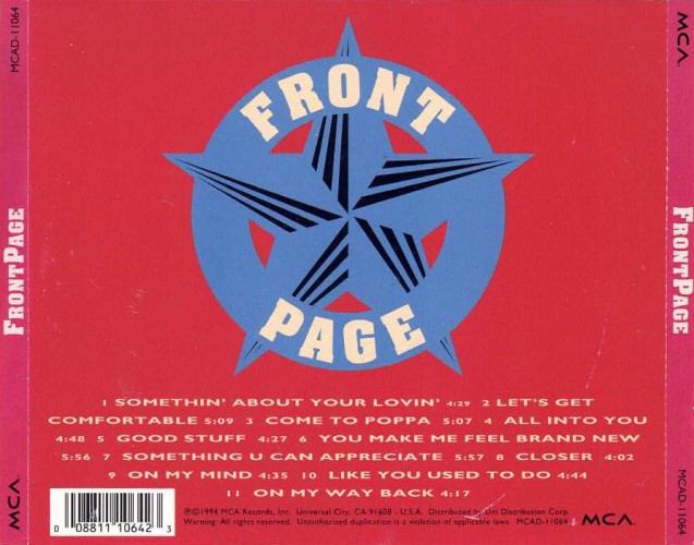 Album Back Cover