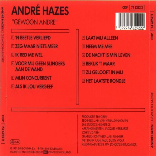 Album Back Cover