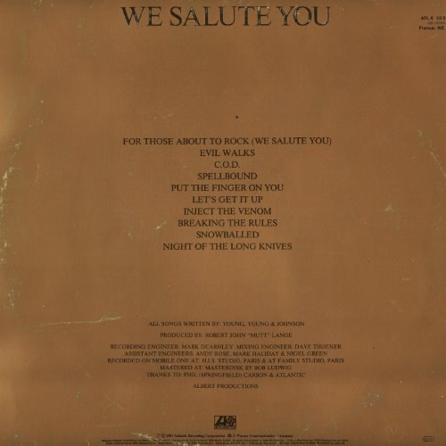 Album Back Cover