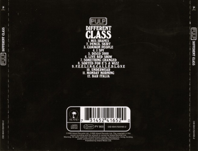 Album Back Cover