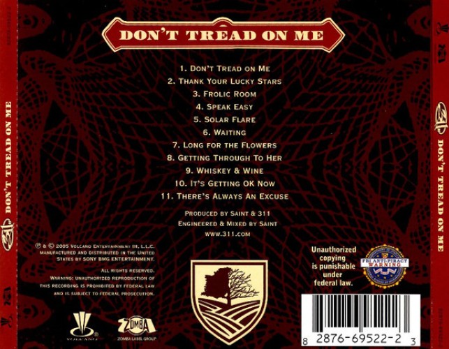 Album Back Cover