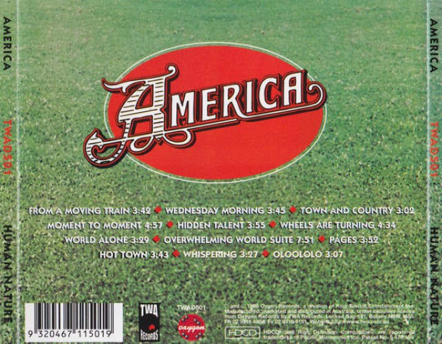 Album Back Cover