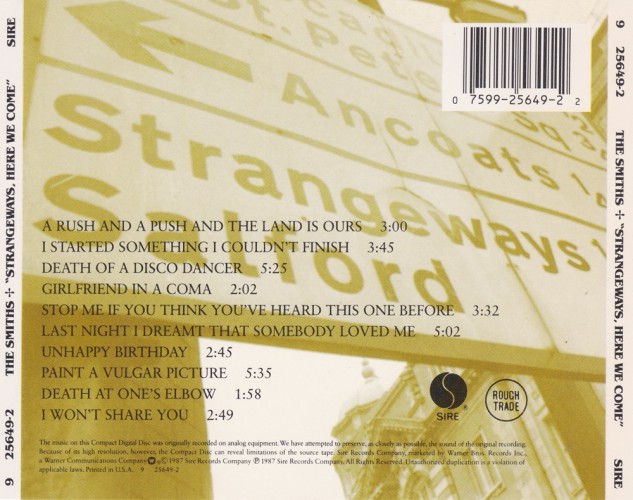 Album Back Cover