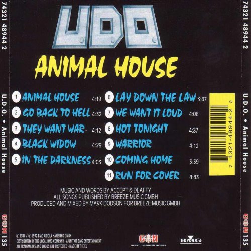 Album Back Cover
