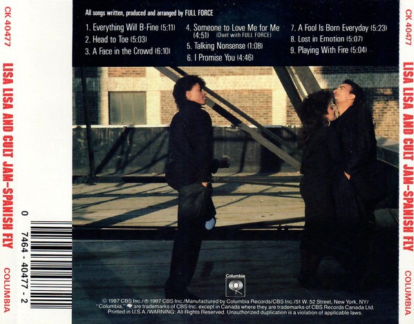 Album Back Cover