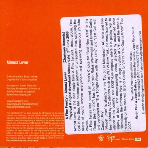 Album Back Cover