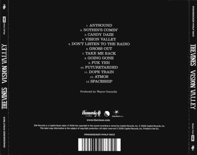 Album Back Cover