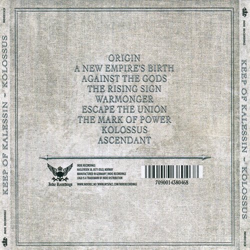 Album Back Cover