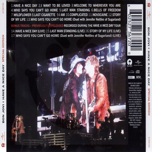 Album Back Cover
