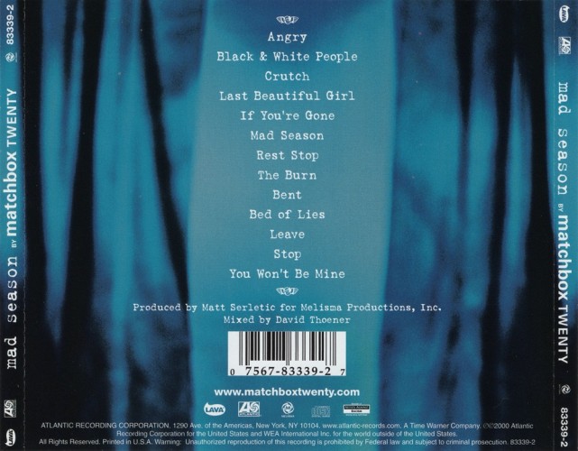 Album Back Cover