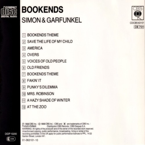 Album Back Cover