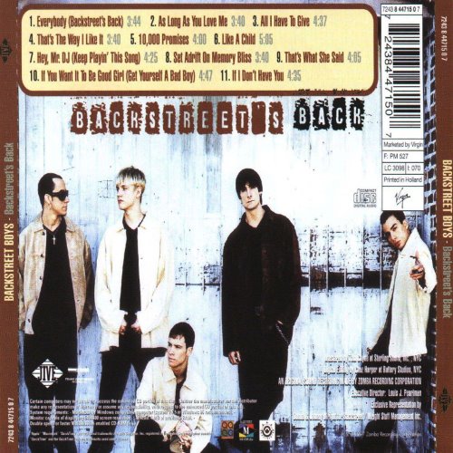Album Back Cover