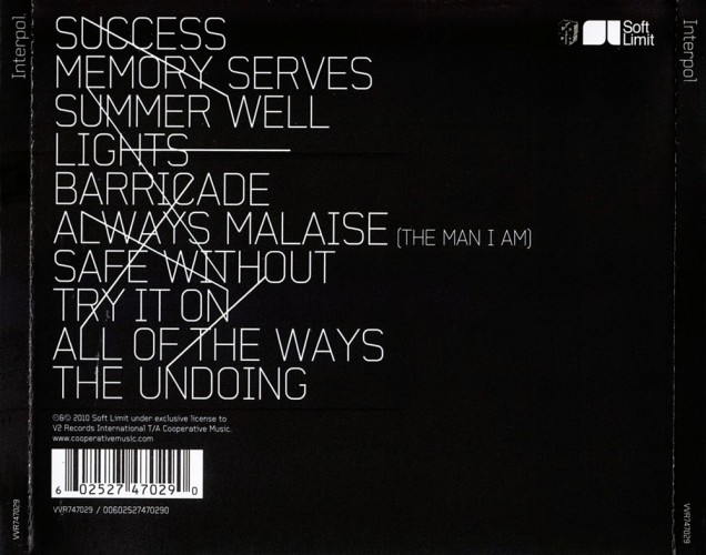 Album Back Cover