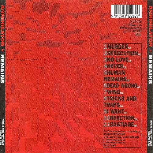Album Back Cover