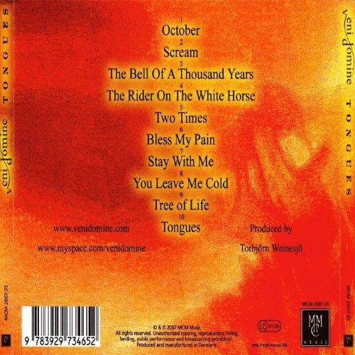Album Back Cover