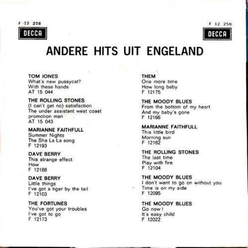 Album Back Cover
