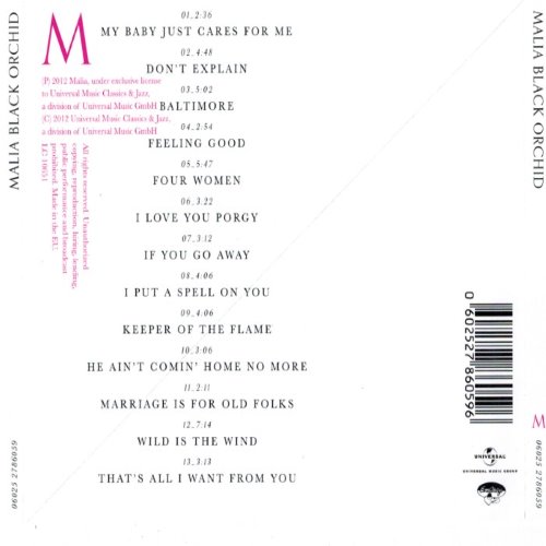 Album Back Cover