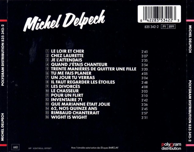 Album Back Cover