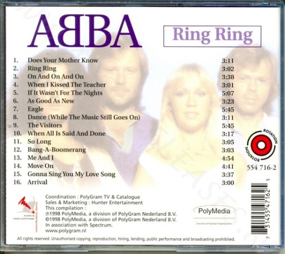 Album Back Cover