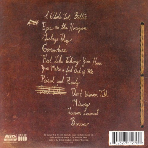 Album Back Cover