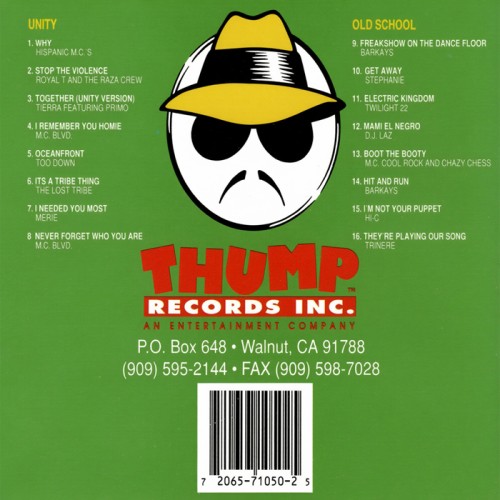 Album Back Cover